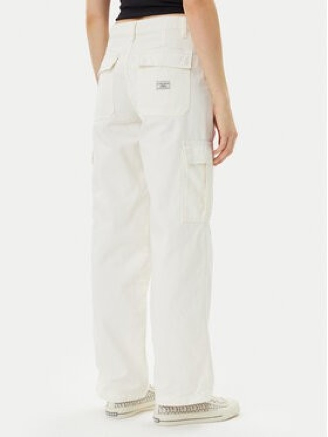 Guess Jeans Jeansy W4YB61 WGCV1 Écru Straight Leg