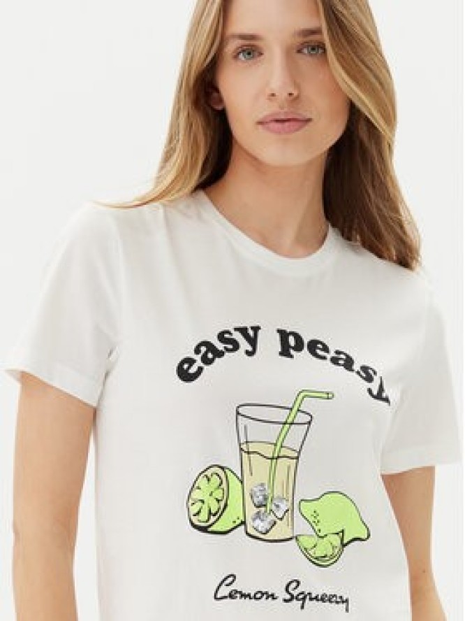 ONLY T-Shirt Kita 15349150 Biały Regular Fit