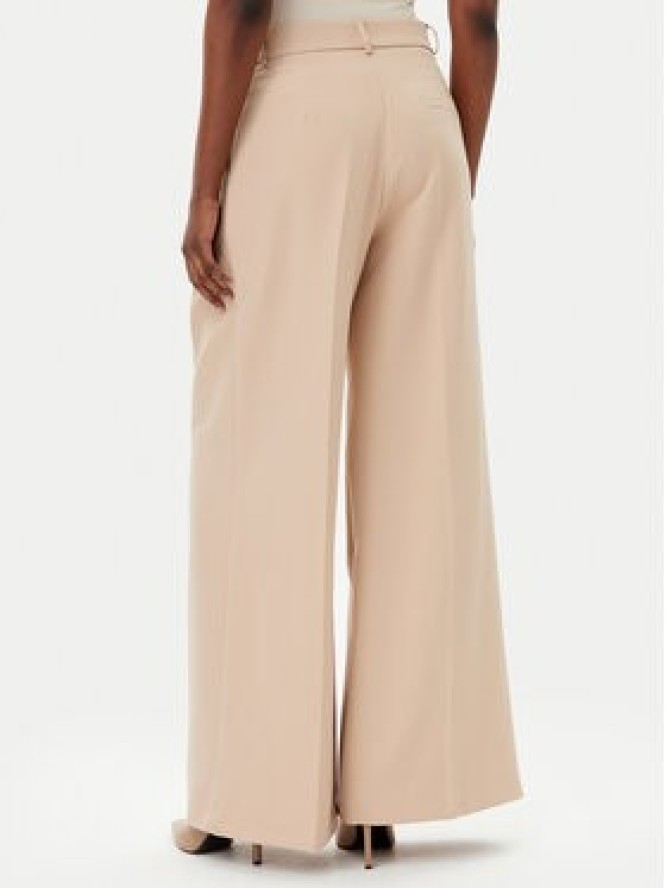 Maryley Spodnie materiałowe 25EB579/43PG Beżowy Regular Fit