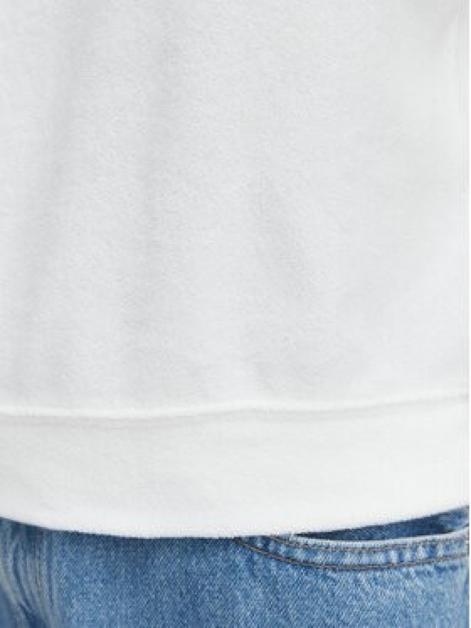 Calvin Klein Jeans T-Shirt TOWEL LV047G287G Biały Cropped Fit