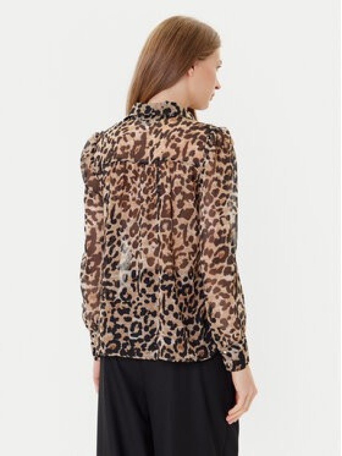 Morgan Koszula 252-CLION Brązowy Regular Fit