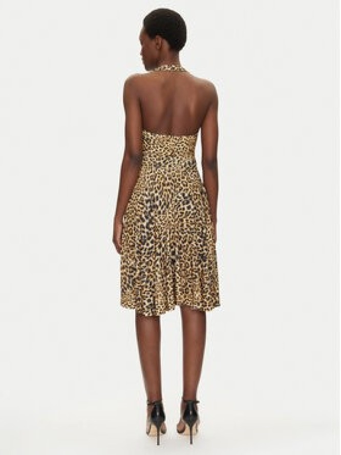 NORMA KAMALI Sukienka codzienna KK4243PLG47656 Brązowy Slim Fit