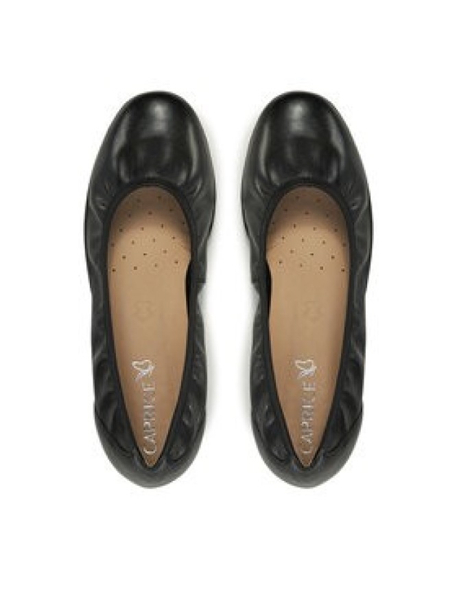 Caprice Baleriny 9-22161-42 Czarny