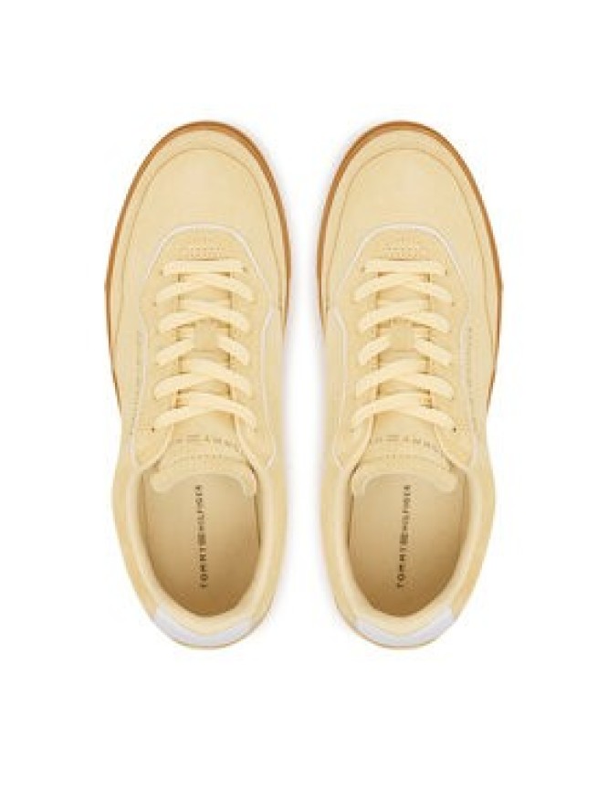 Tommy Hilfiger Sneakersy Casual FW0FW08898 Żółty