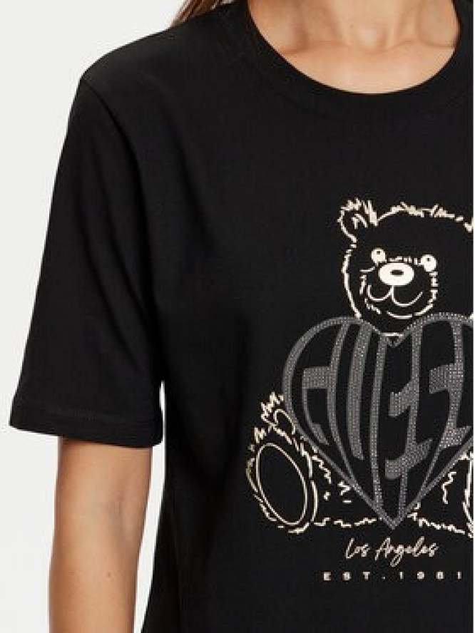 Guess T-Shirt V5RI09 I3Z14 Czarny Relaxed Fit