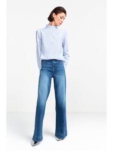 Rich & Royal Bluzka w kolorze błękitno-białym rozmiar: 42