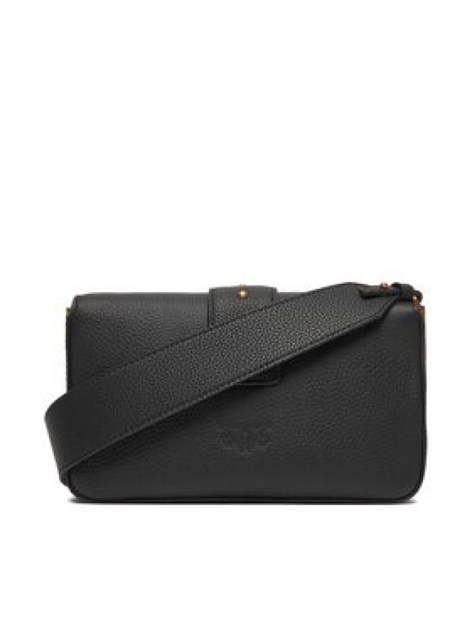 PINKO Torebka Love One Mini Slouchy Fl Al 25-26 104340 A2OX Czarny