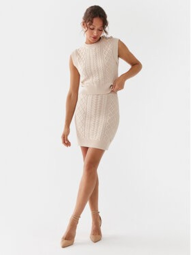 Guess Spódnica mini W3YD68 Z37L1 Szary Regular Fit