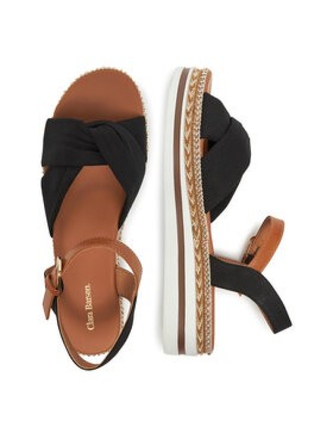 Clara Barson Sandały WS2P270-01 Czarny