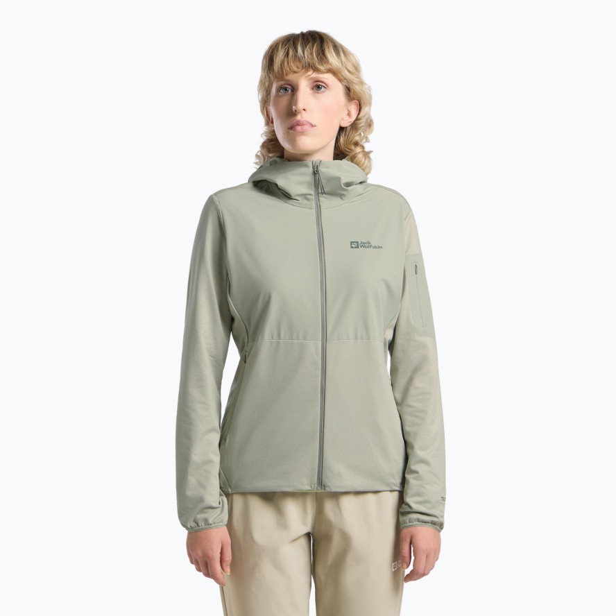 Bluza polarowa damska Jack Wolfskin Prelight Trail Hoody