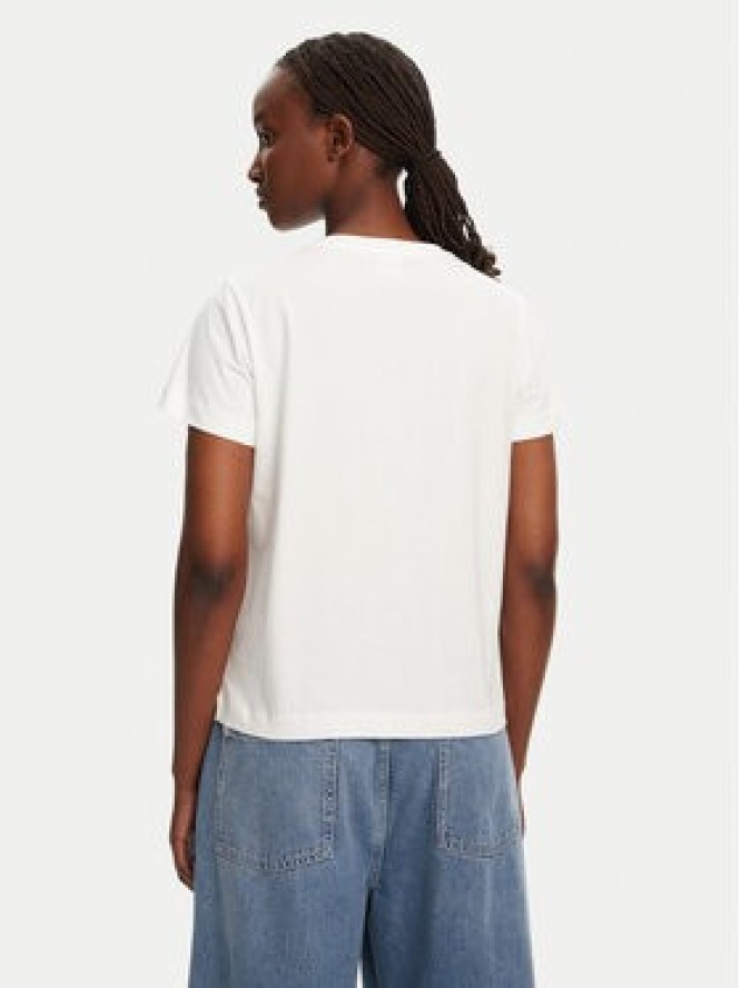 PINKO T-Shirt Nambrone 103320 A2G7 Biały Regular Fit