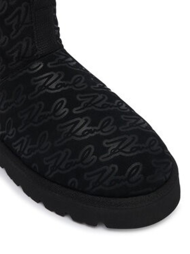KARL LAGERFELD Śniegowce Skylar Lo KL47636 Czarny