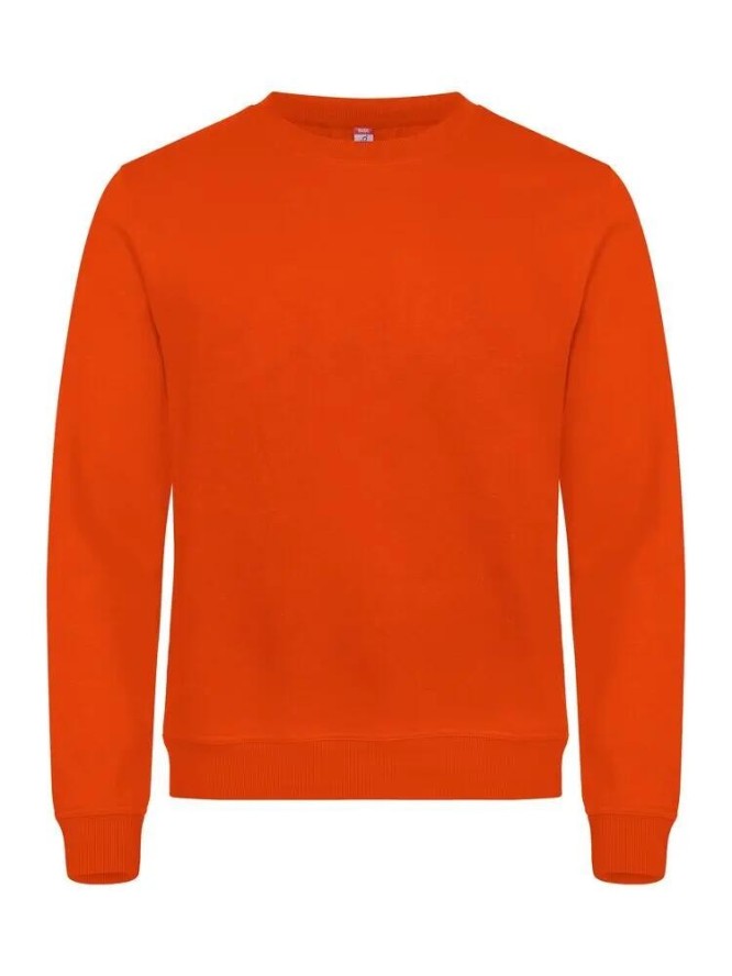 clique Basic Roundneck unisex bluza z okrągłym dekoltem, materiał antypiling –
