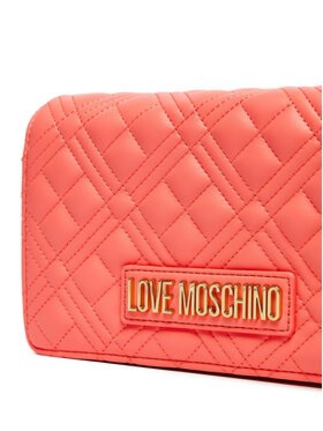 LOVE MOSCHINO Torebka JC4079PP1MLA0464 Koralowy