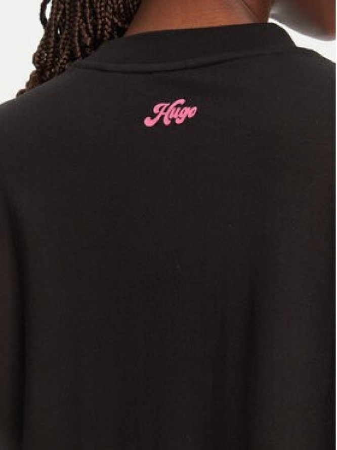 HUGO T-Shirt 50539107 Czarny Regular Fit