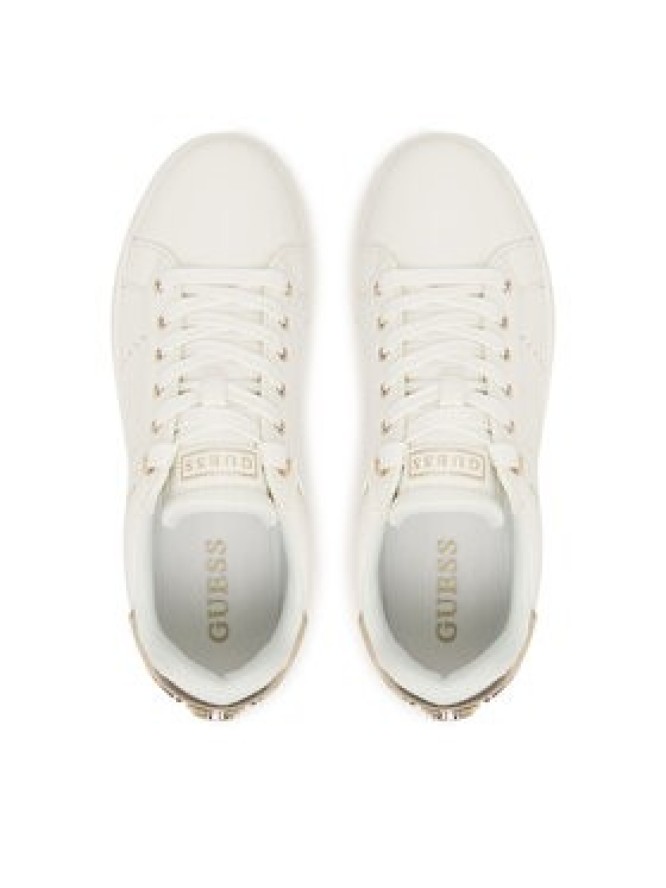 Guess Sneakersy FLPWES ELE12 Biały