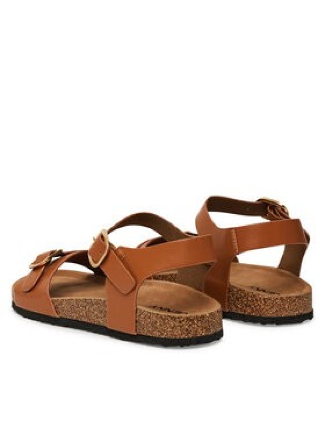 JENNY Sandały YLD-P9118 Brązowy