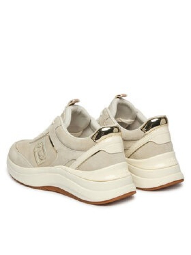 Liu Jo Sneakersy Stardust 01 BF6029 PX911 Kremowy