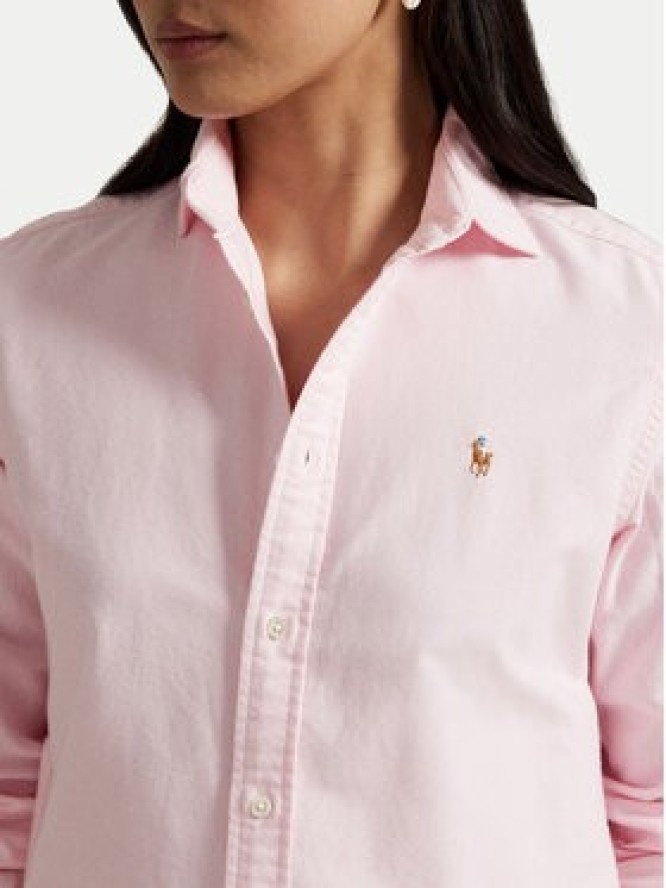 Polo Ralph Lauren Koszula 211891377002 Różowy Regular Fit