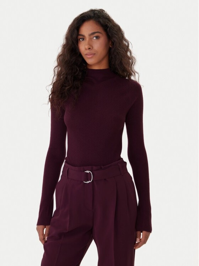 BOSS Golf Foliora 50549166 Fioletowy Slim Fit