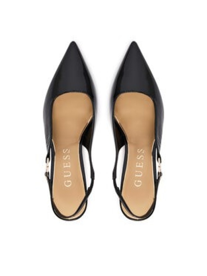 Guess Szpilki FLTNAS LEP05 Czarny