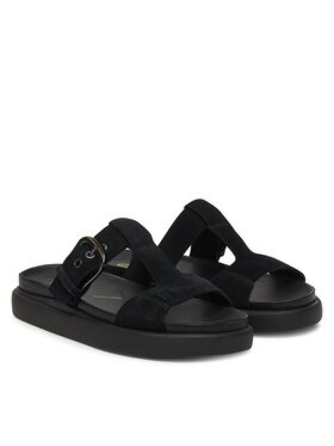 Clarks Klapki Aristella West 26185813 Czarny