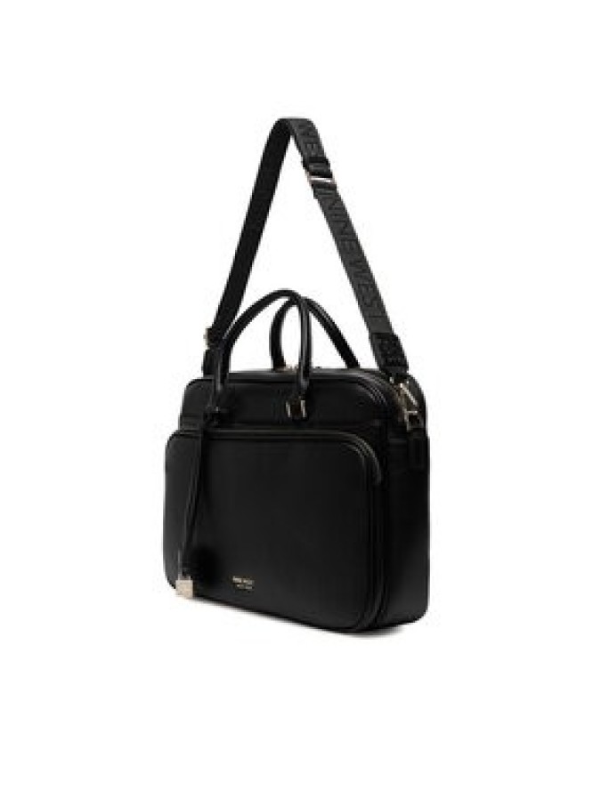 Nine West Torba na laptopa EO-LUXE SOCIETY-LA374-4792 Czarny