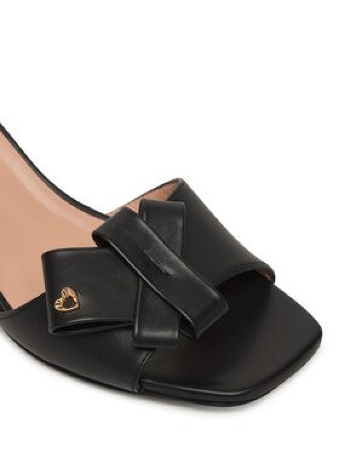 LOVE MOSCHINO Klapki JA28115G0OIE0000 Czarny