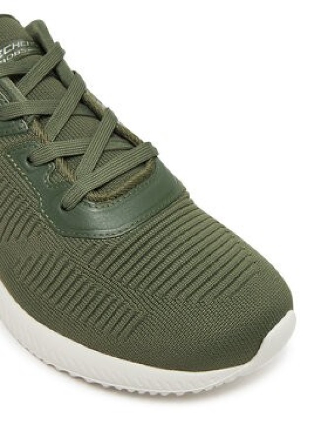 Skechers Sneakersy Bobs Squad-Tough Talk 32504/DKGR Zielony