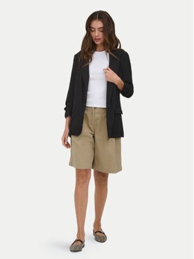 ONLY Marynarka Lita 15370275 Czarny Regular Fit