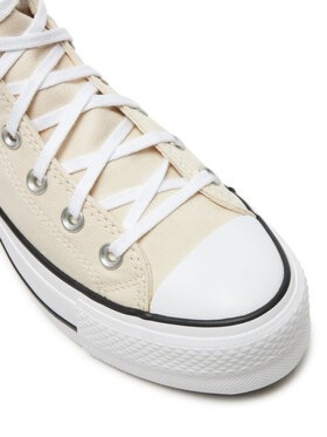 Converse Trampki Chuck Taylor All Star Lift Platform HI A08214C Beżowy