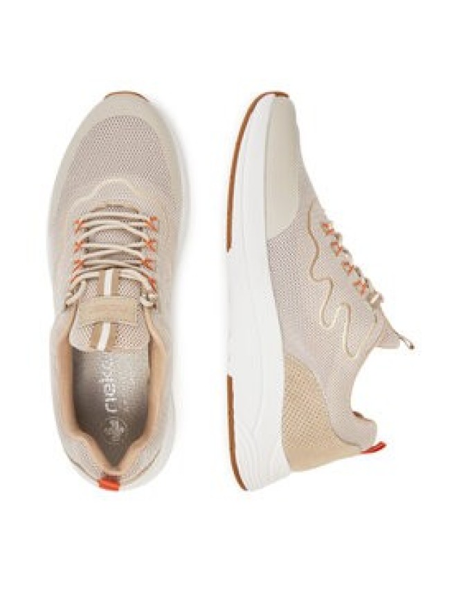 Rieker Sneakersy N8504-60 Beżowy