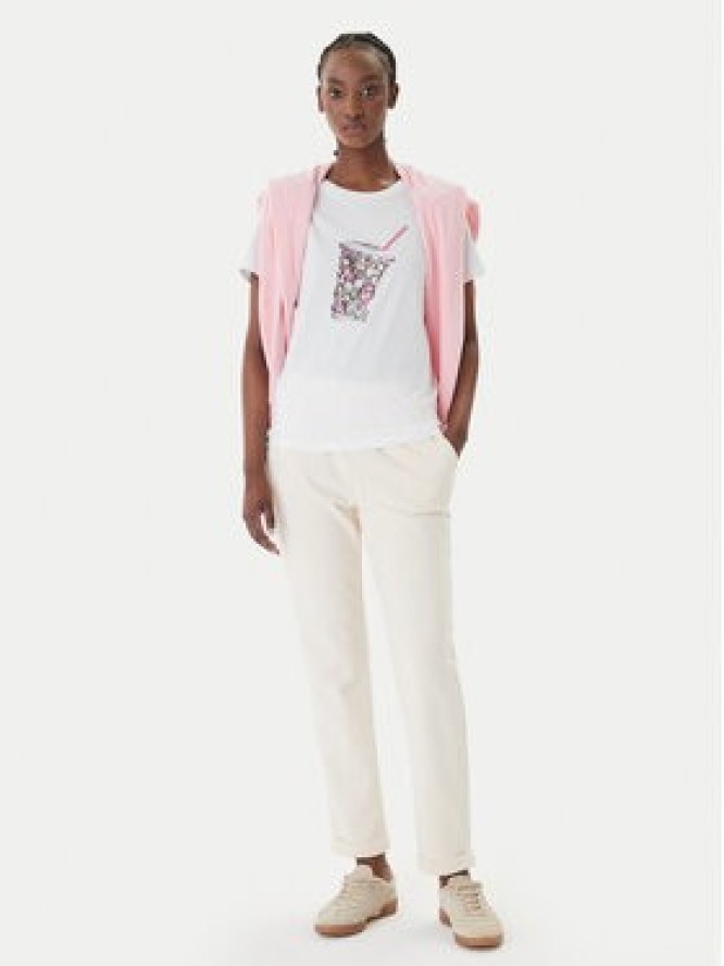 Liu Jo Sport Spodnie dresowe TA6031 FS002 Beżowy Regular Fit