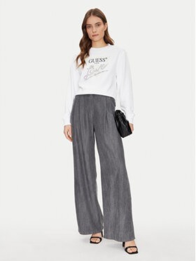 Guess Bluza W5GQ05 KB683 Biały Reglan Fit