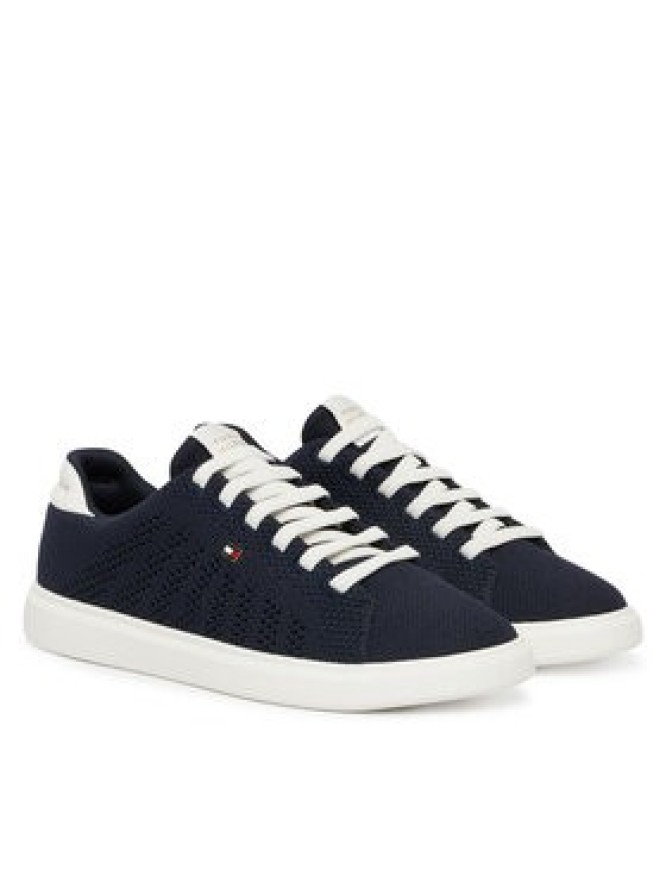 Tommy Hilfiger Sneakersy Th Icon Light Knit Sneaker FW0FW09401 Czarny