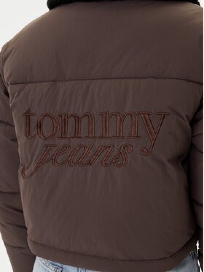 Tommy Jeans Kurtka zimowa Teddy DW0DW22049 Brązowy Regular Fit