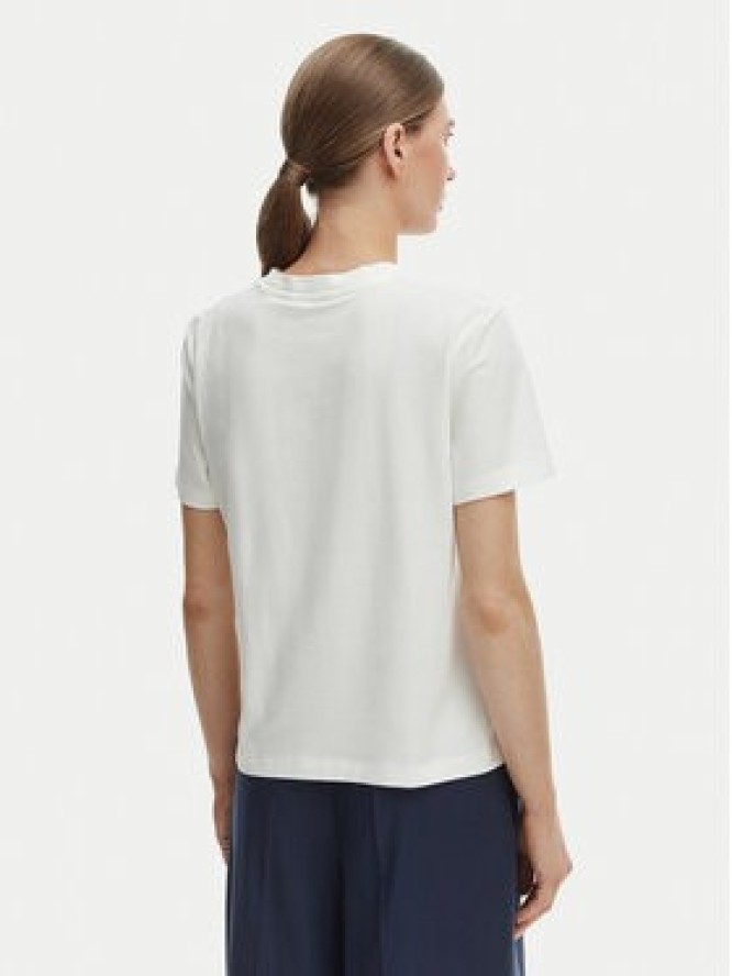 Tommy Hilfiger T-Shirt WW0WW48699 Écru Regular Fit