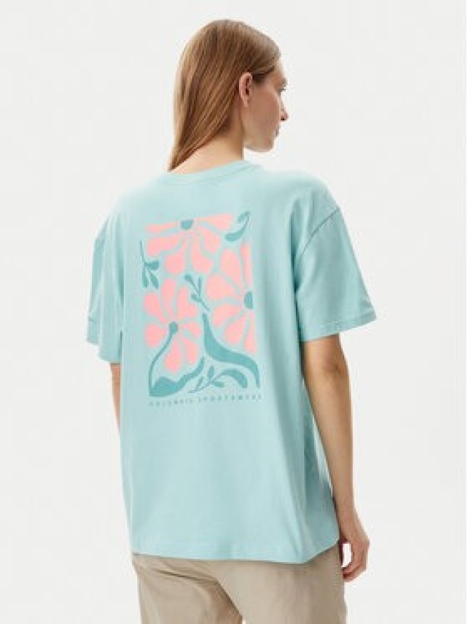 Columbia T-Shirt Rolling Bend™ Graphic 2120031 Niebieski Oversize