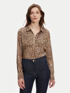 Marciano Guess Koszula 5GGH32 7298A Beżowy Regular Fit