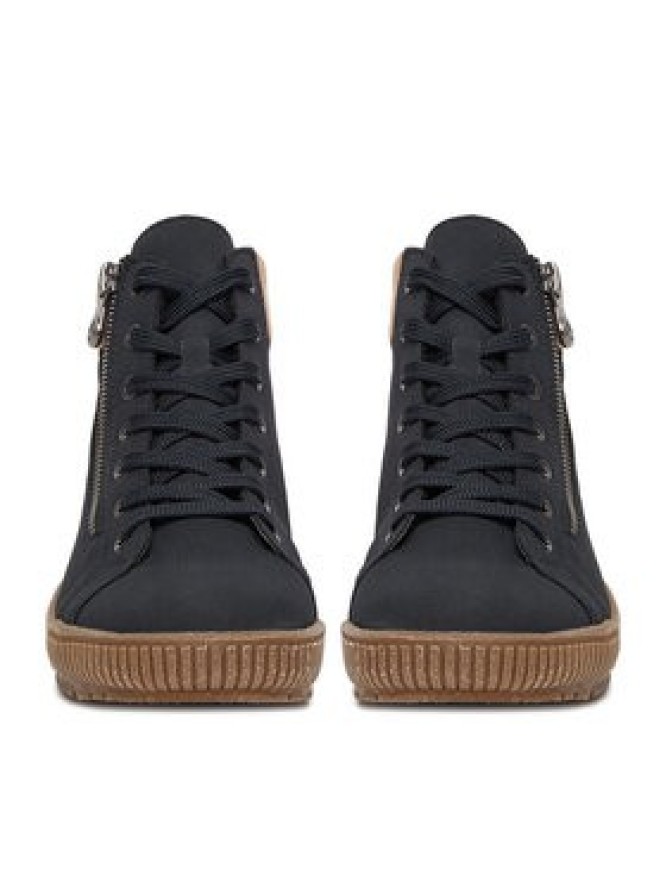 Rieker Trzewiki CEO-N0709-15 Granatowy