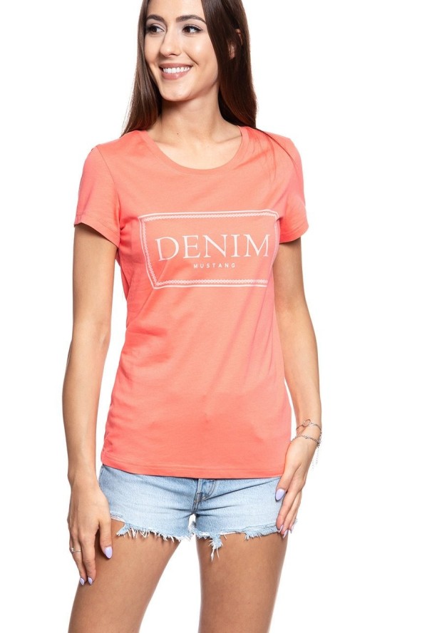 MUSTANG T SHIRT DAMSKI Alexia C Print 1009054 8139