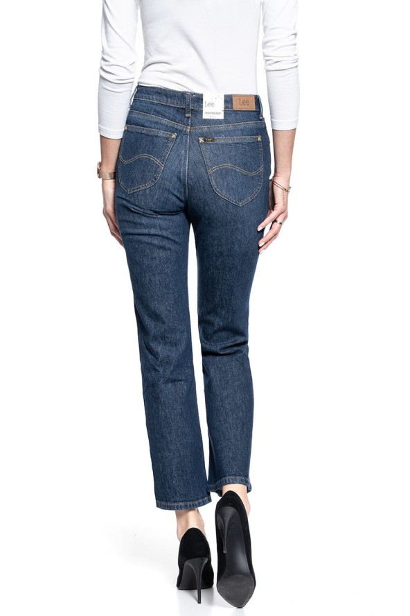 LEE CAROL BOOT 70'S BOOTCUT DAMSKIE SPODNIE JEANSOWE DARK ROBERTO L30NPOAW 112106525