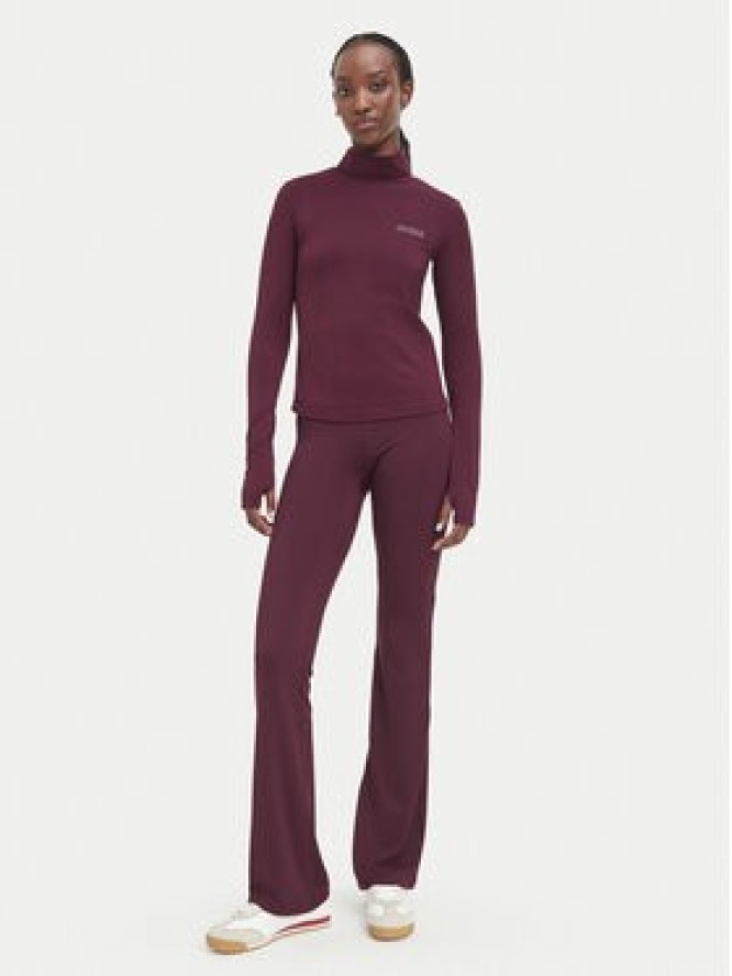 Guess Bluzka V6BP11 K6907 Bordowy Slim Fit