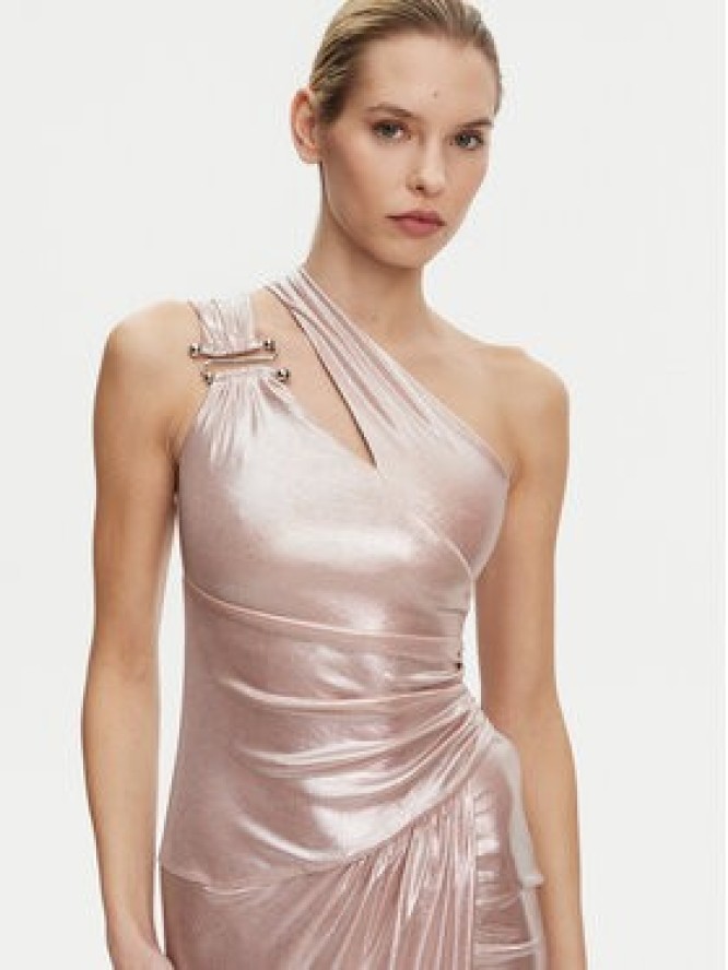 PINKO Sukienka wieczorowa 104960 A2DN Różowy Regular Fit