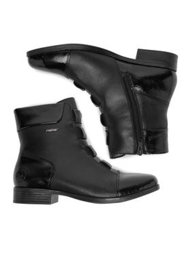 Rieker Botki CEO-77053-00 Czarny