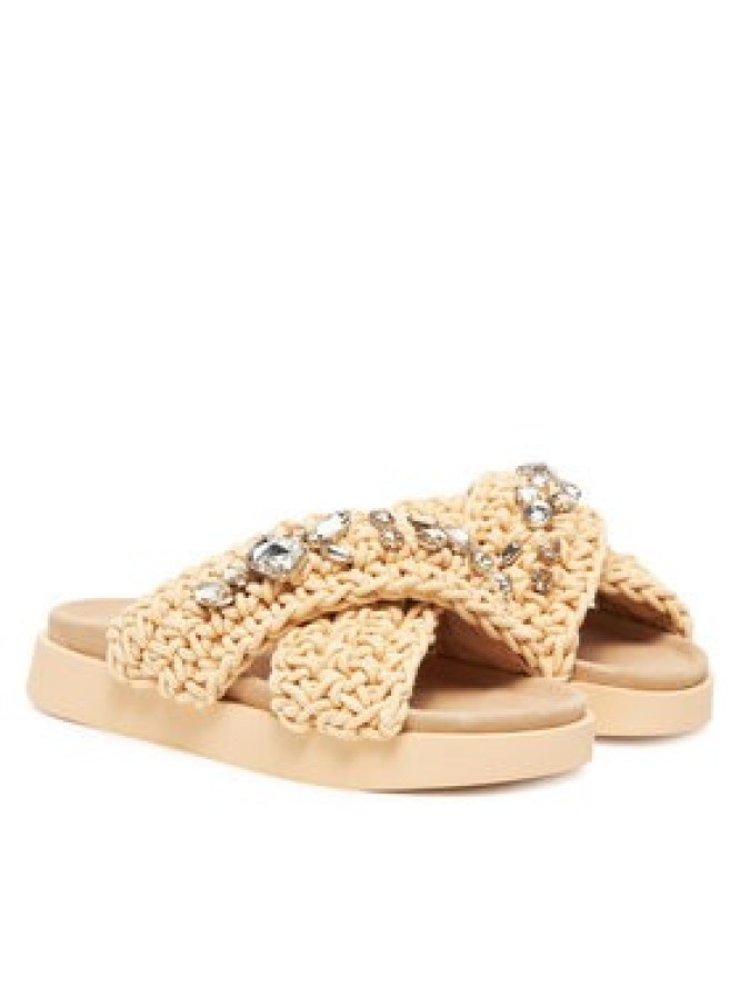 Inuikii Klapki Woven Stones 70104-106 Beżowy