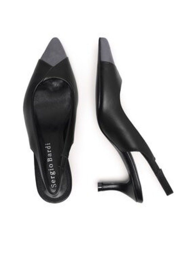 Sergio Bardi Czółenka WFA2532-6Z-SB Czarny
