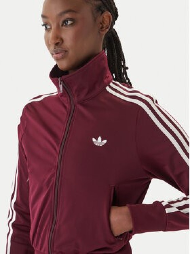 adidas Bluza Firebird Classic KQ6532 Fioletowy Regular Fit