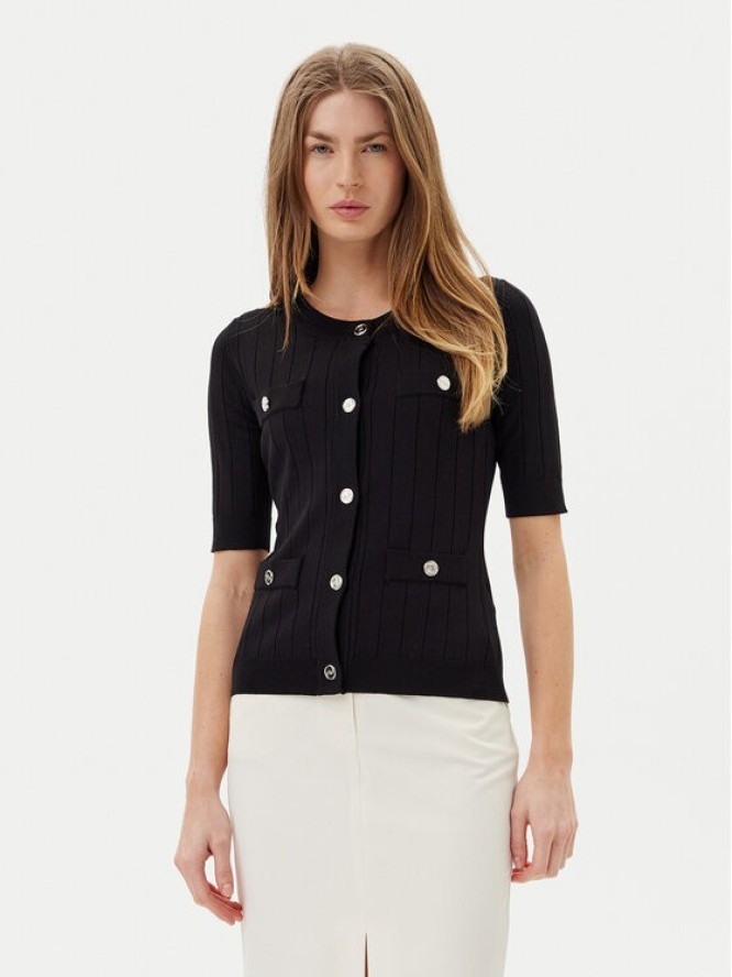 Artigli Kardigan ACMA001877 Czarny Regular Fit