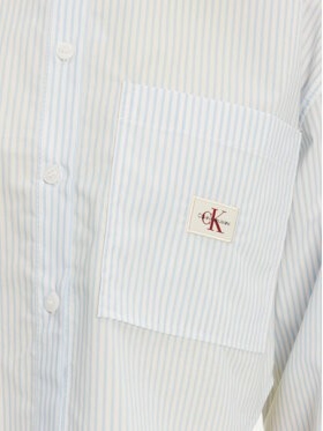 Calvin Klein Jeans Koszula J20J225078 Błękitny Regular Fit